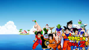 Get Ready For A Fun Adventure With Dragon Ball Z 4k Pc Wallpaper