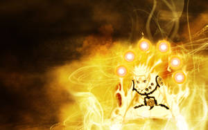 Get Ready For A New Adventure With Yellow Naruto! Wallpaper