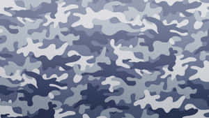 Get Ready For Adventure In Blue Camo Wallpaper