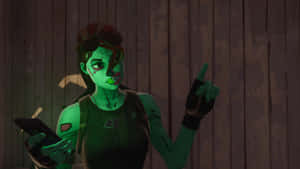 Get Ready For Battle In The Cool Ghoul Trooper Skin Wallpaper