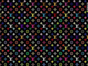 Get Ready For Fall In Style With The Iconic Louis Vuitton Multi-color Shift Dress Wallpaper