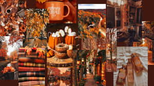 Get Ready For Fall With This Desktop Collage Wallpaper