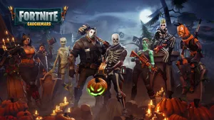 Get Ready For Halloween With Ifrit Outfit In Fortnite Wallpaper
