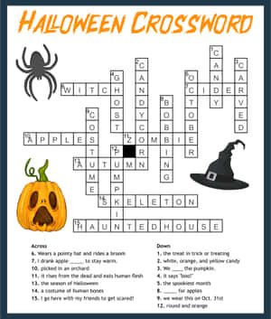 Get Ready For The Challenge: Unlock The Secrets Of The Halloween Puzzle Wallpaper