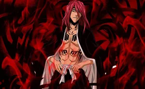 Get Ready For The Hunt With Renji Abarai Wallpaper