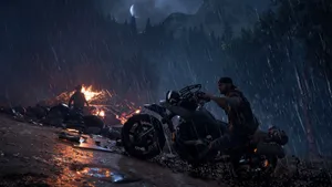 Get Ready For The Ride Of Your Life In Days Gone Wallpaper