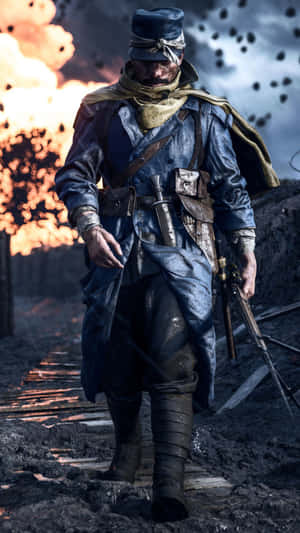 Get Ready For The Ultimate Gaming Experience With Battlefield Phone Wallpaper