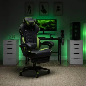 Get Ready For The Ultimate Kitchen Gaming Adventure With Amazing Gaming Chairs Wallpaper