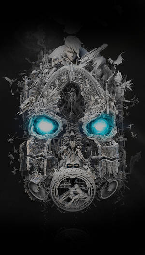 Get Ready For Your Adventure With Borderlands On Iphone Wallpaper