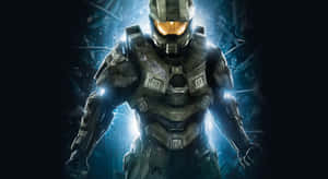 Get Ready To Battle Evil With The Legendary Hero, Halo Master Chief Wallpaper