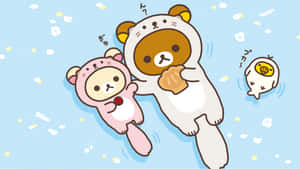 Get Ready To Be Productive With A Cute & Fun Rilakkuma Laptop Wallpaper