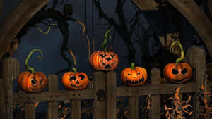 Get Ready To Be Spooked With This Scary Halloween Prop Wallpaper