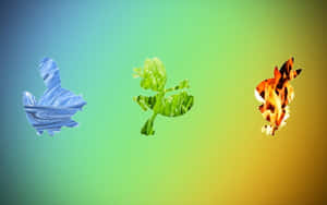 Get Ready To Catch 'em All With This Colorful Pokemon Posters Wallpaper