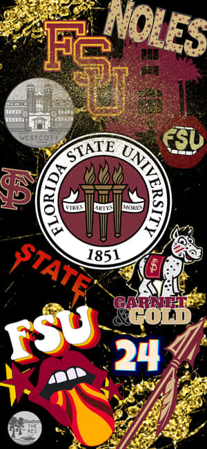 Get Ready To Cheer On The Fsu Seminoles! Wallpaper