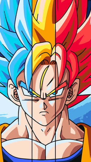 Get Ready To Experience The Action And Adventure Of Dragon Ball Super On Your Iphone! Wallpaper