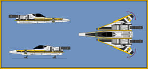 Get Ready To Explore The Outer Reaches Of Space On The Z-95 Headhunter Wallpaper