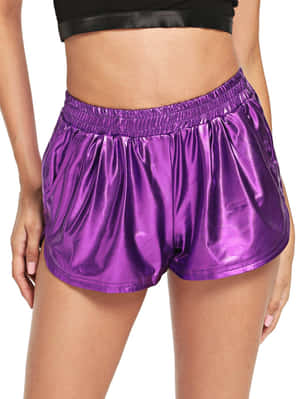 Get Ready To Express Yourself With Our Stylish Collection Of Purple Shorts Wallpaper