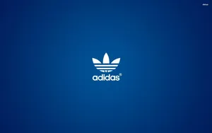 Get Ready To Flex In The Classic Adidas Blue. Wallpaper