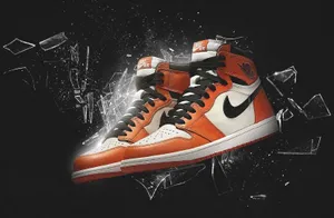 Get Ready To Jump Higher With Nike Air Jordan Shoes Wallpaper