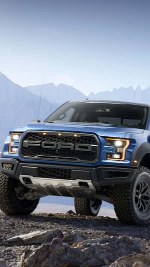 Get Ready To Roll Off-road In A Rugged Lifted Truck. Wallpaper
