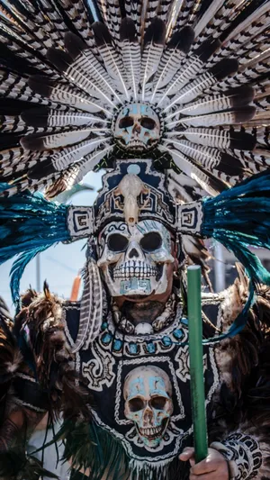 Get Ready To Scare Everyone This Halloween With Skeleton Costumes Wallpaper