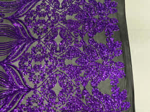 Get Ready To Shine In Purple Sequins! Wallpaper