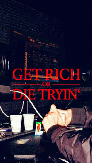 Get Rich Or Die Tryin Title Wallpaper