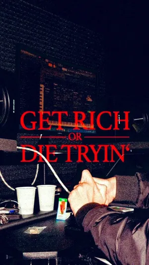 Get Rich Or Die Tryin Title Wallpaper