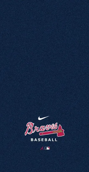 Get The Atlanta Braves Look On Your Iphone Wallpaper