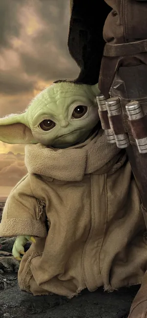 Get The Baby Yoda Phone Today And Experience The Power Of The Force! Wallpaper
