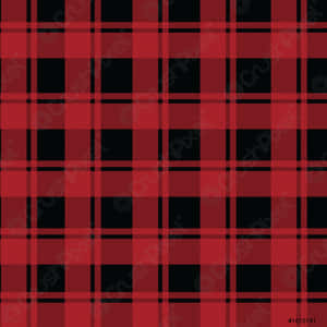 Get The Classic Look With Black And Red Plaid! Wallpaper