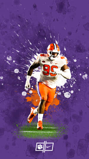 Get The Clemson Look On Your Iphone Wallpaper