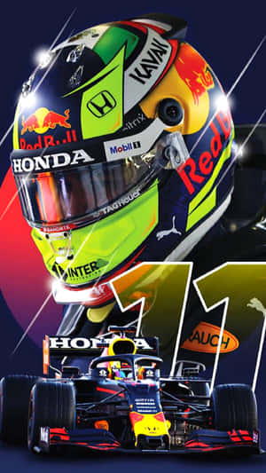 Get The Fast Lane With The Newest Iphone For Formula 1 Fans! Wallpaper