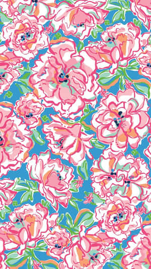 Get The 'it' Look With This Gorgeous Lilly Pulitzer Iphone Wallpaper