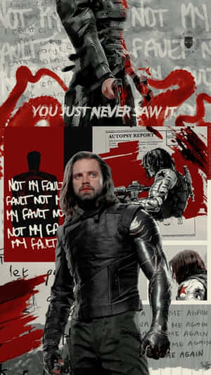 Get The Latest Bucky Barnes Iphone Wallpaper