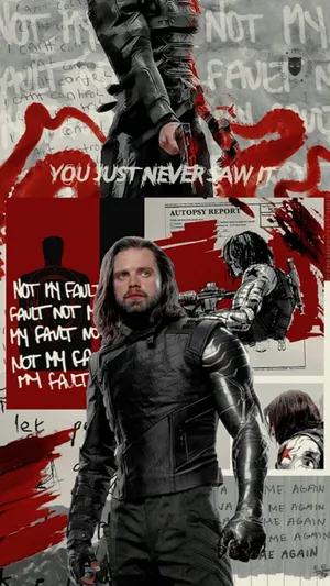 Get The Latest Bucky Barnes Iphone Wallpaper