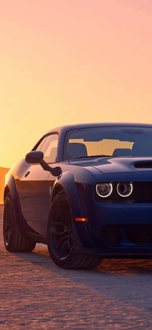 Get The Latest Hellcat Inspired Iphone Models Wallpaper