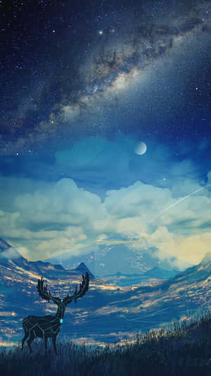 Get The Latest Innovations In Smartphone Technology With An Animated Phone. Wallpaper