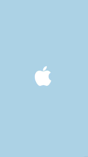 Get The Latest Simple Blue Iphone. Wallpaper