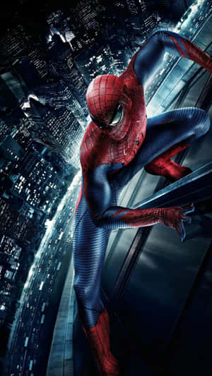 Get The Marvel Superhero Experience On Your Iphone With The Amazing Spider Man! Wallpaper