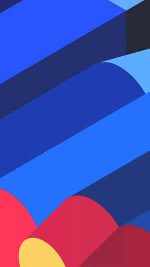 Get The New Simple Blue Iphone For The Latest Innovative Technology! Wallpaper