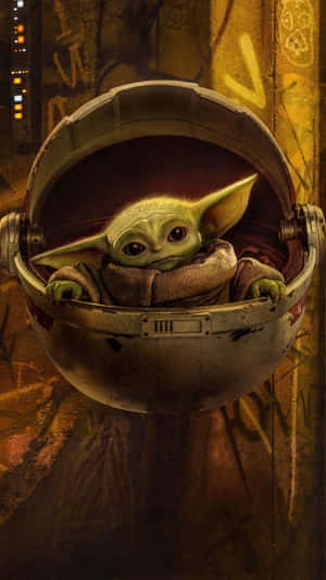 Get The Official Baby Yoda Phone To Join His Adventures! Wallpaper