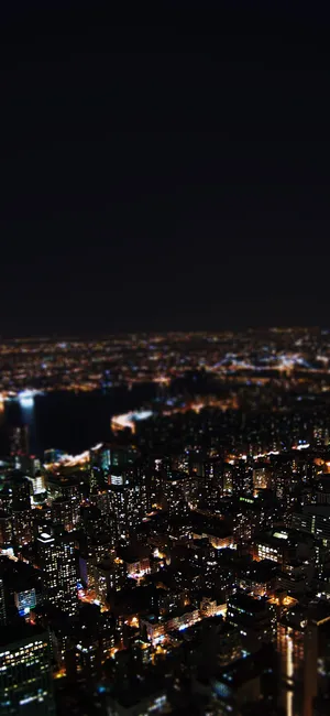 Get The Perfect Nocturnal View Of New York City Wallpaper