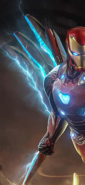 Get The Sleek Iron Man Look With The Iphone X Wallpaper