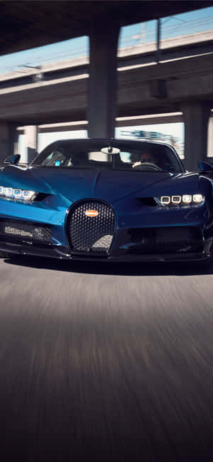 Get The Speed And Performance Of A Bugatti On Your Phone. Wallpaper