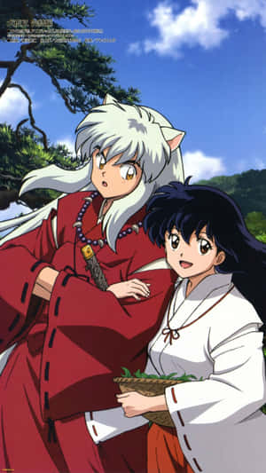 Get The Ultimate Fan Experience With An Inuyasha Themed Iphone Wallpaper! Wallpaper