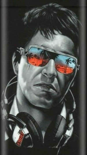 Get The World In Your Hands With The Scarface Iphone Wallpaper