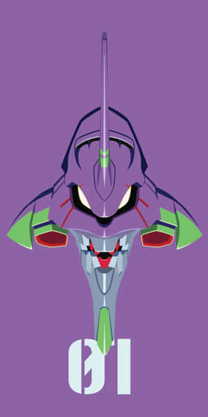 Get Your Favorite Anime Everywhere With Neon Genesis Evangelion Iphone Wallpaper