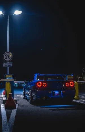 • Get Your Hands On The Iconic Nissan Skyline, Now Available In An Iphone Version. Wallpaper