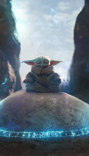 Get Your Hands On This Baby Yoda Iphone To Join In The Force! Wallpaper